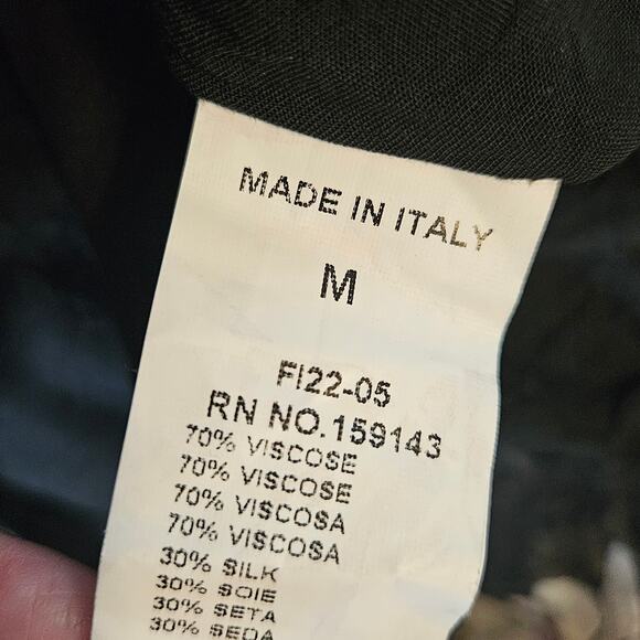 Frnch Paris Silk Blend Floral Halter Dress Sz Medium - Picture 11 of 14